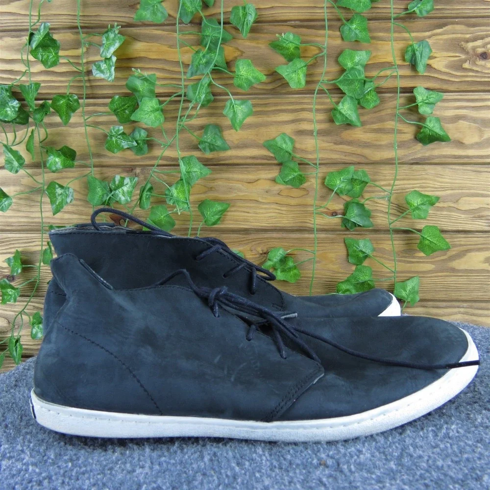 Cole Haan Men Pinch Classic Grand.OS Chukka Black Leather Sz 10 Gently Used 2025